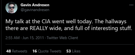 Gavin Andresen, le bitcoin et la CIA