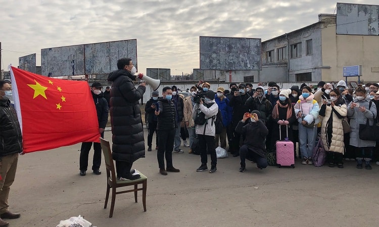 Evacuation d'urgence ressortissants chinois- Ukraine