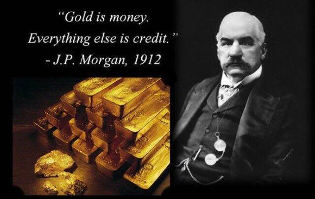 L'or est de la monnaie- JP Morgan