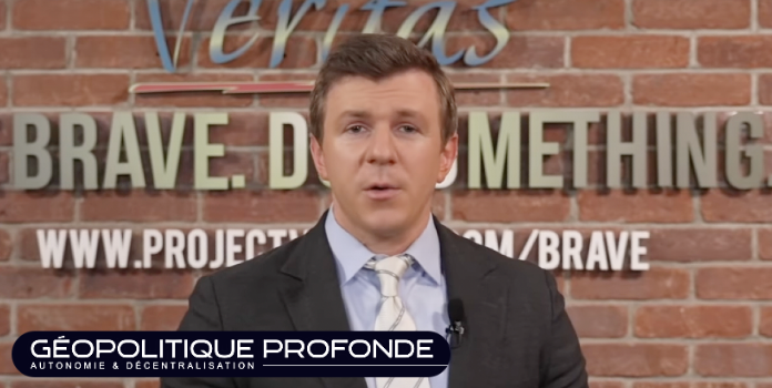 James O'Keefe- Projet Veritas- Viré