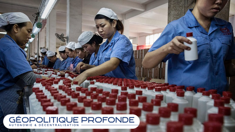 Manufacture Chinoise plus viable- Fin de l'usine mondiale Chinoise