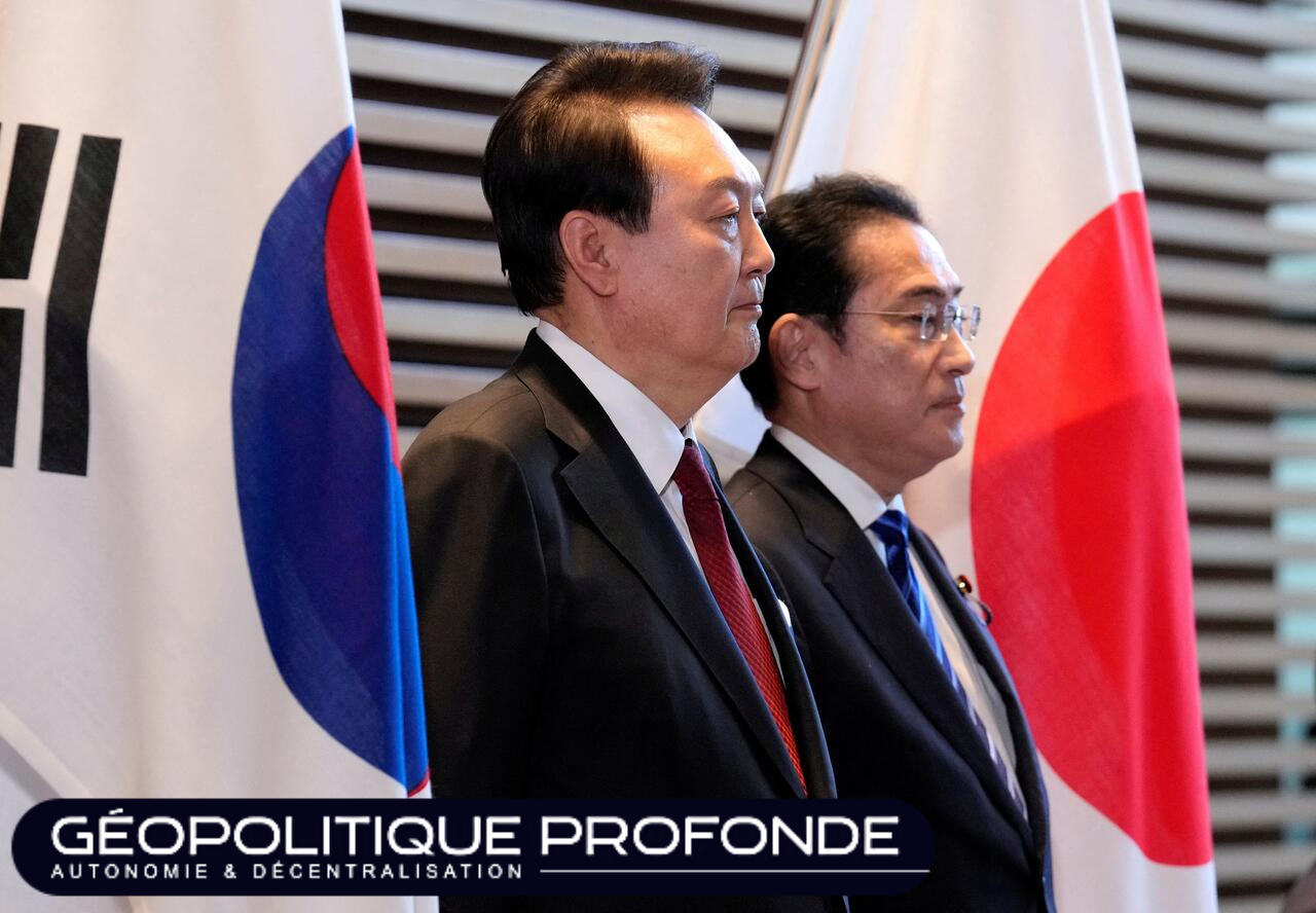 Tokyo et Séoul cherchent à dégeler leurs relations, une initiative soutenue par les États-Unis qui cherchent à rallier leurs alliés contre la Chine.