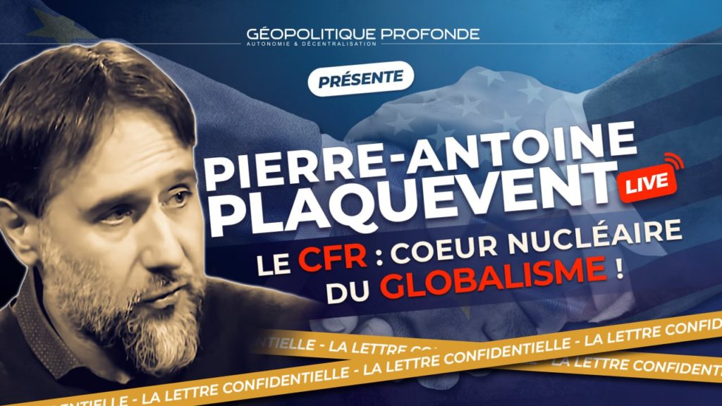 Council of foreign relations, think tank américain Pierre-Antoine Plaquevent