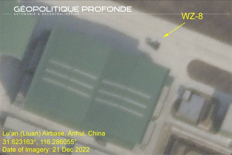 Drone supersonique -base militaire chinoise