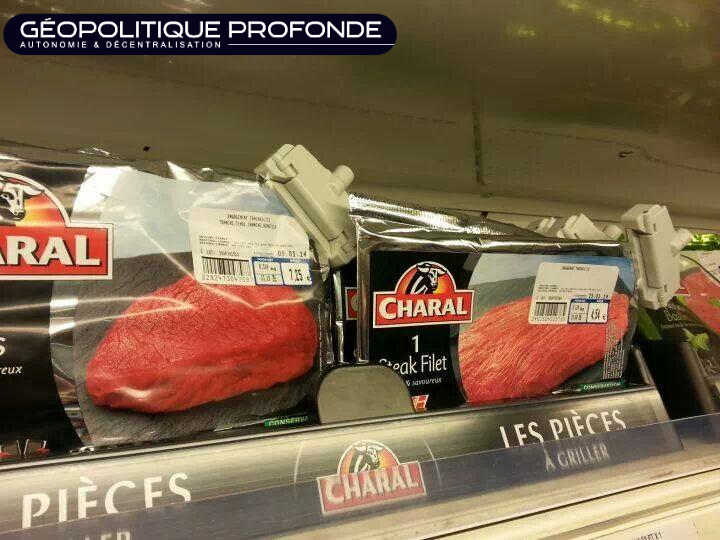 les français ont de plus en plus faim. Antivols sur la viande et le poisson. Inflation galopante