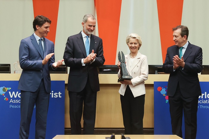  Von der Leyen- Commission Européenne-Prix de la paix et de la liberté dans le monde