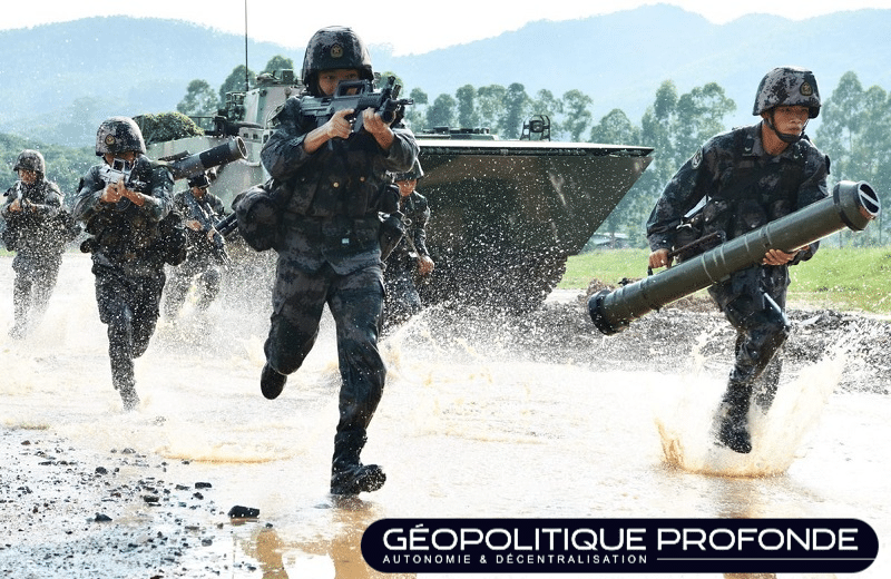 Exercice militaire- Chine-Taïwan