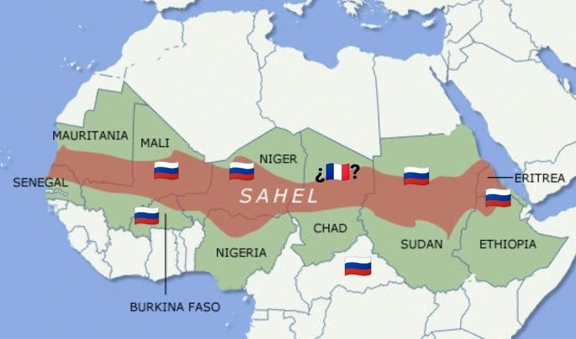Région du sahel- Présences militaires