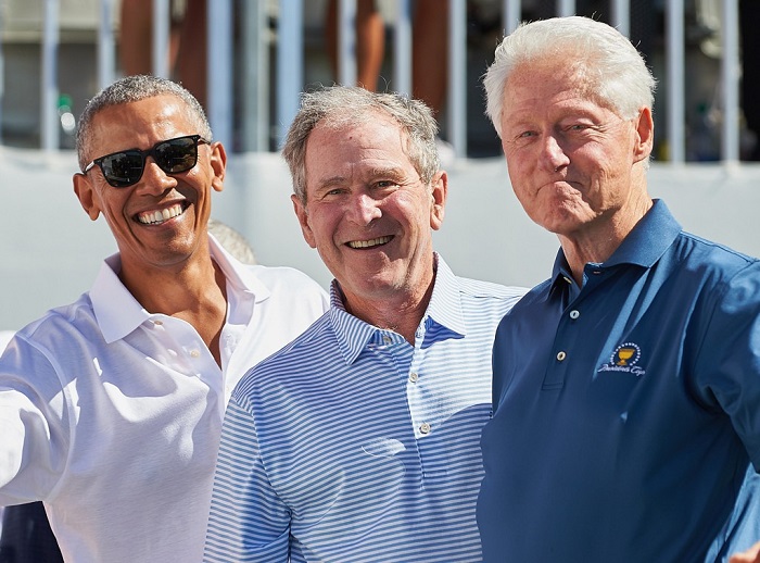 Bush, Clinton, Obama