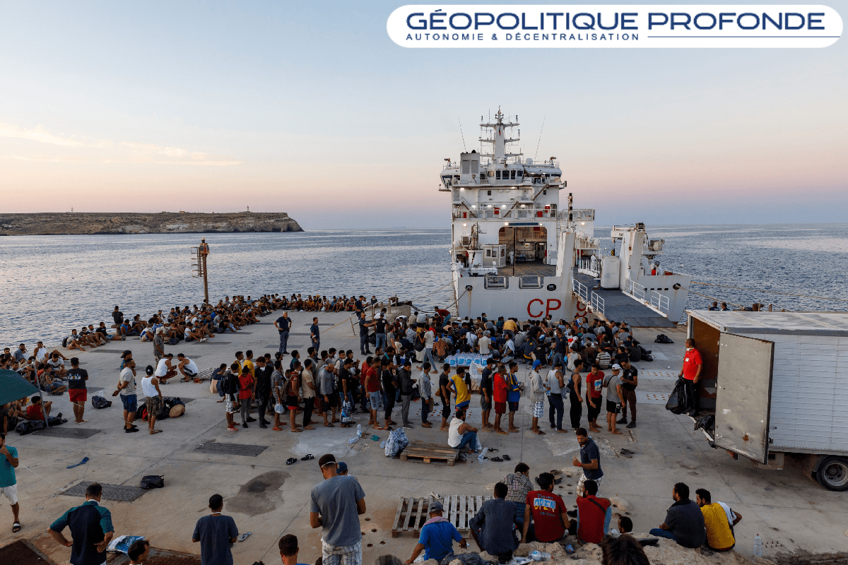 Le ministère de l'intérieur italien a révélé que plus de 100 000 migrants ont débarqué sur les côtes italiennes depuis le début de l'année.