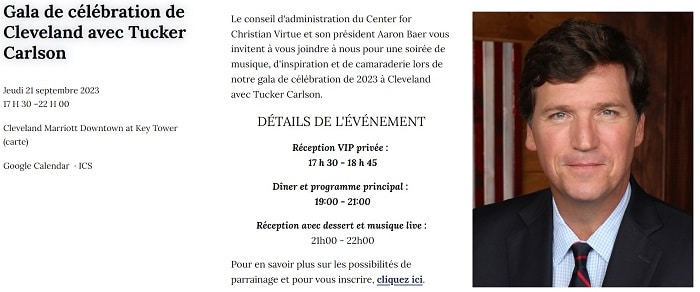 Discours Tucker Carlson anti-avortement