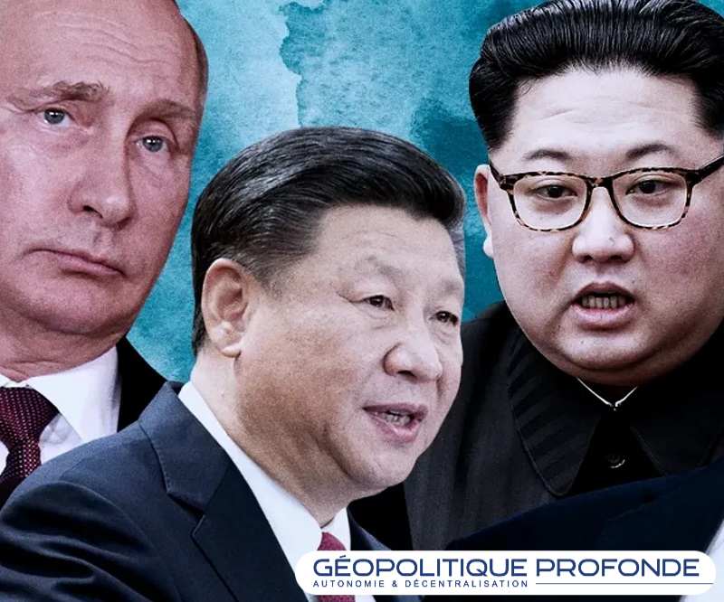 Putin-Xi Jinping-Kim Jong Un- Corée du Nord- Russie-Chine
