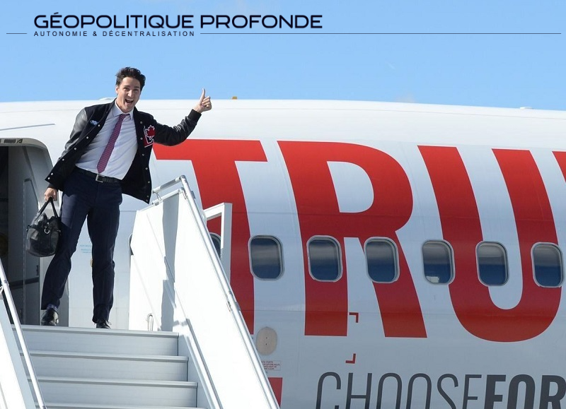 Trudeau- G20-Avion-Delhi-Drogue