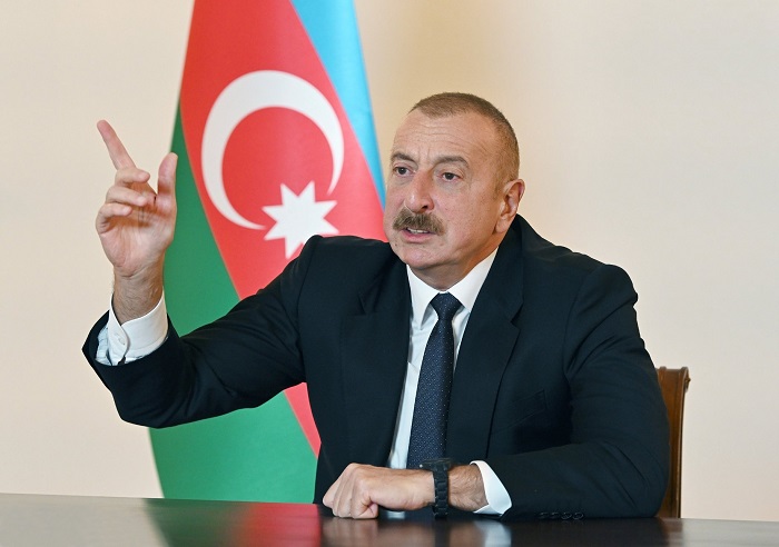 Ilham Aliyev, Président azerbaïdjanais.