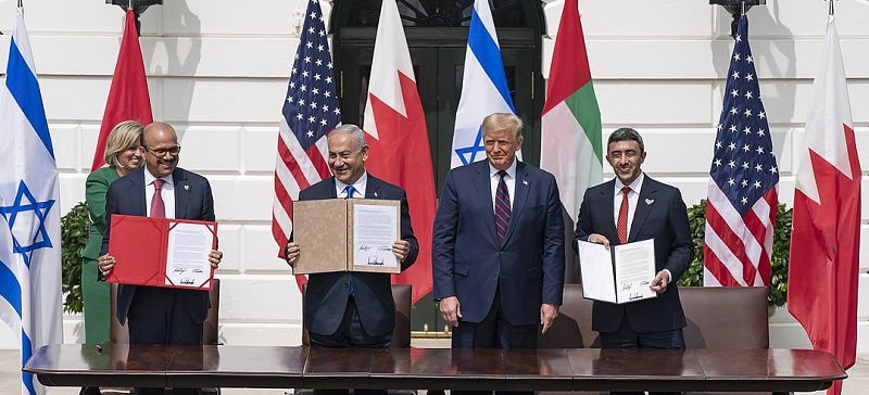 Cérémonie de signature des Accords d'Abraham- 2020