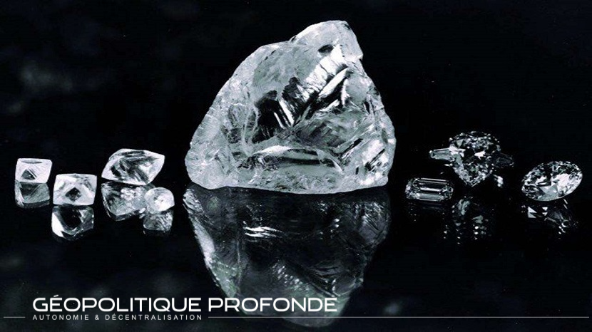 Production de diamants bruts- Classement par pays