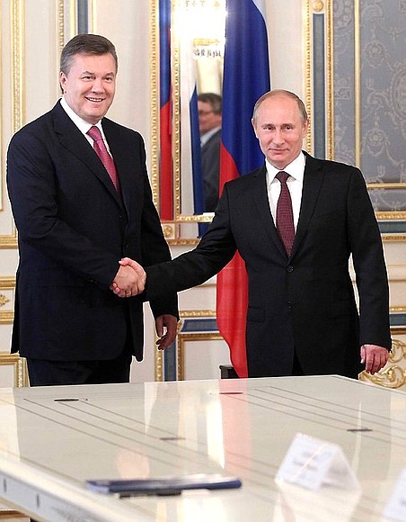 Viktor Yanukovych-Vladimir Poutine