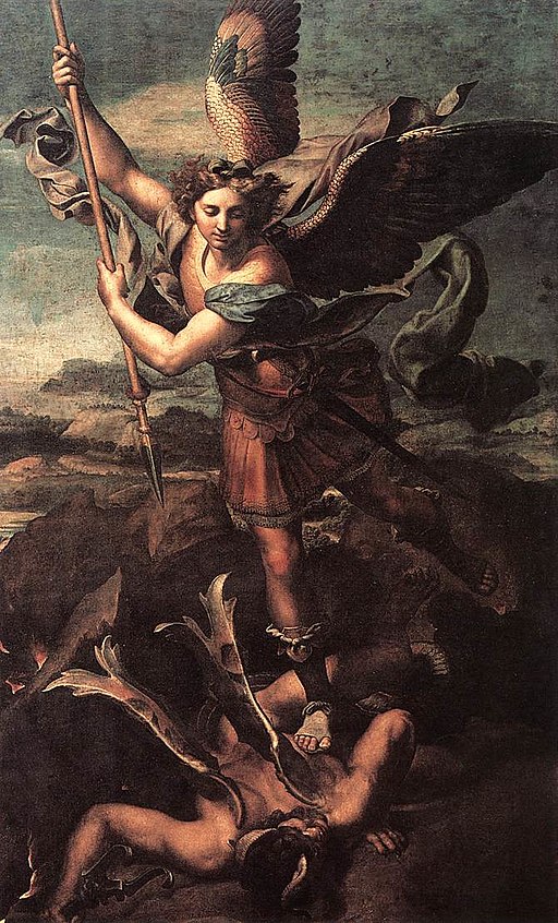 Saint Michel et le Diable-Satan