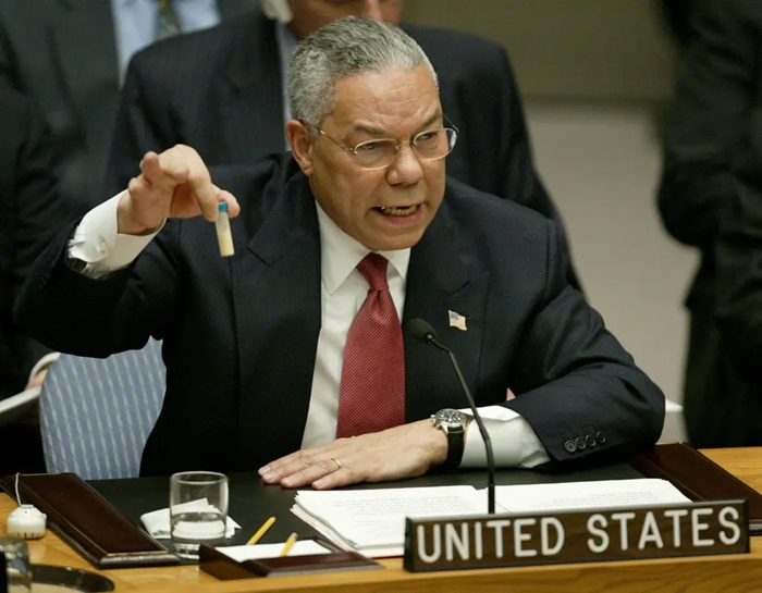 Colin Powell-Guerre en Irak- Armes de destruction massive