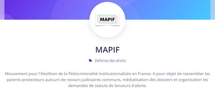 Dalila Sadok-MAPIF ONG- Lutte contre le pédocriminalité