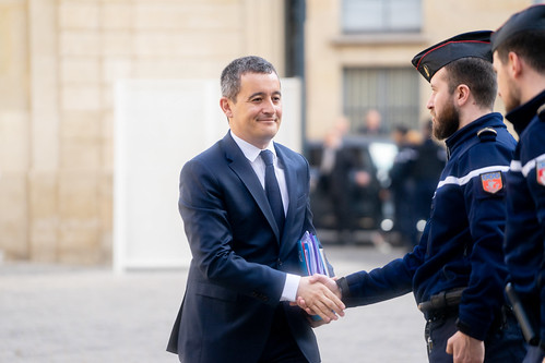 Gérald Darmanin- Ministre d el'intérieur-Police