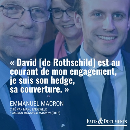 Macron- David de Rothshild