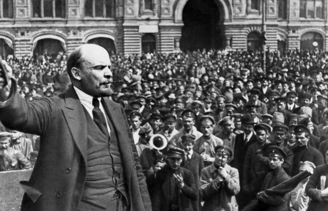 Vladimir Lénine-révolution russe de 1917