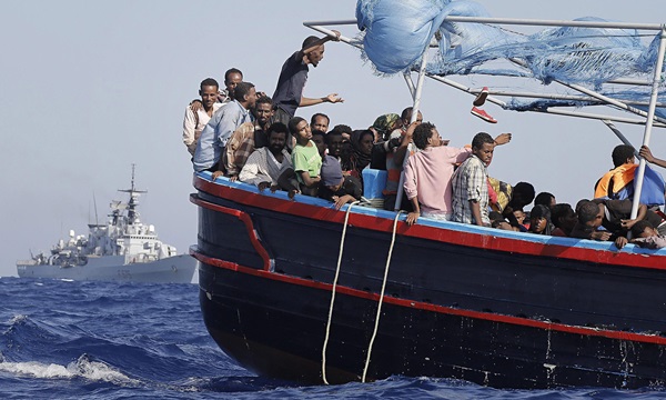 Migrants en Méditerranée