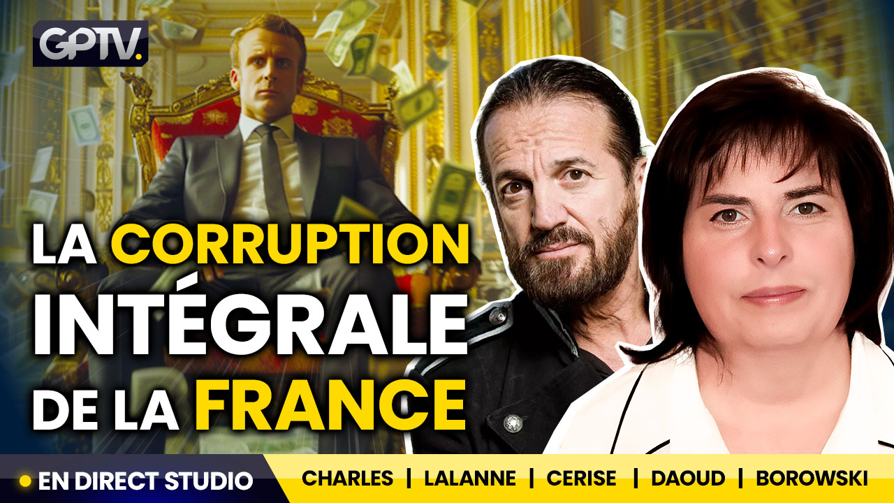 La Grande émission animée par Mike Borowski sur GPTV avec Françis Lalanne et Sylvie Charles sur la corruption intégrale de la france et de du présidennt Macron