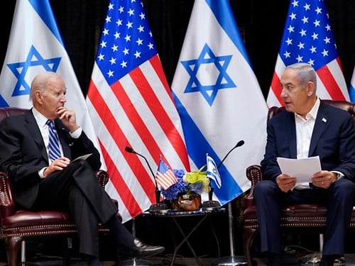 Joe Biden et Netanyahou