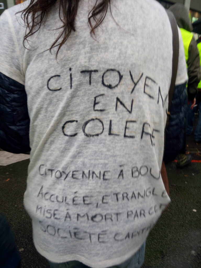 colère citoyenne