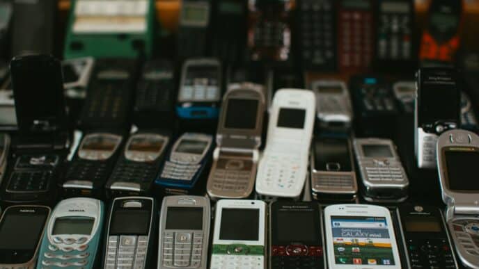 téléphones saisis