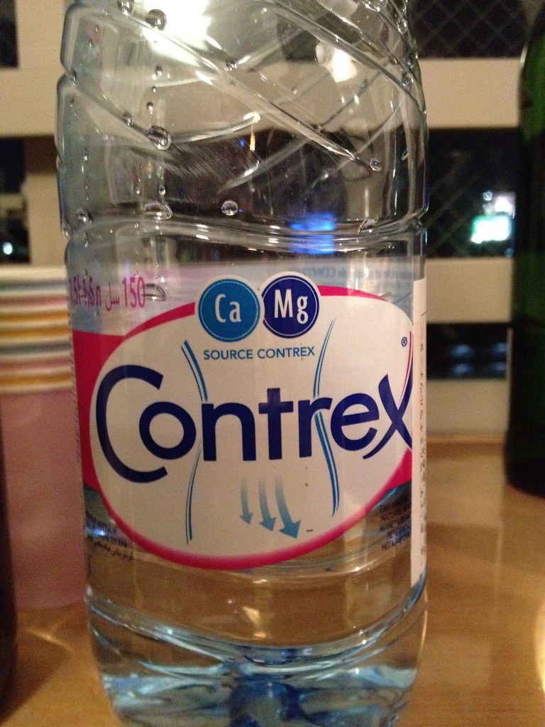 Bouteille Contrex 