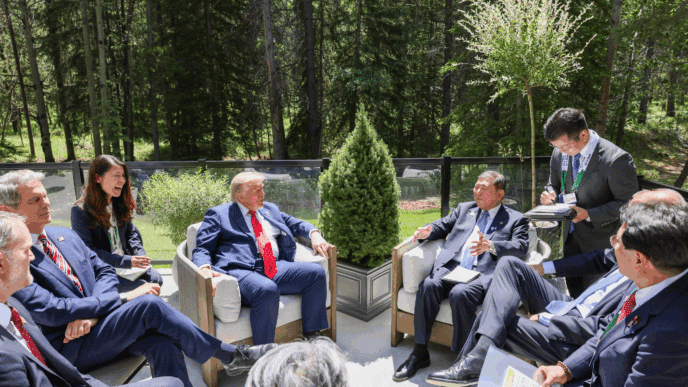 Les dirigeants du G7