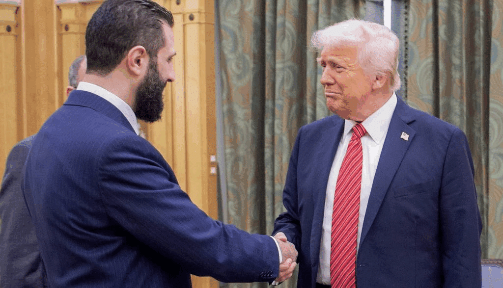 la Syrie d'Ahmad Al Sharaa serait le prochain pays à rejoindre l'Accord d'Abraham.