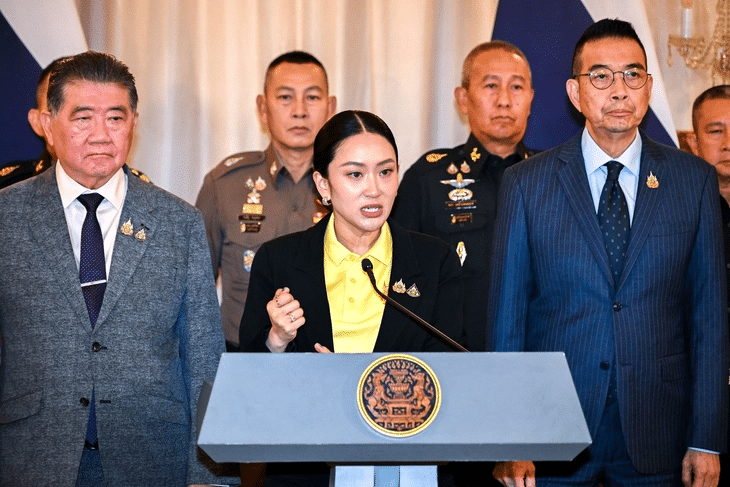 Le Premier ministre thaïlandais Paetongtarn Shinawatra