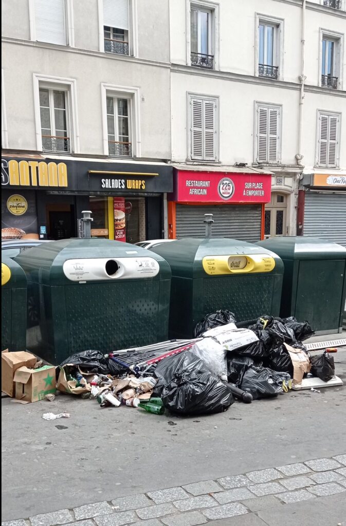 Paris - insécurité - violence - déchets