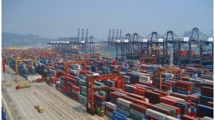 importation en chute
