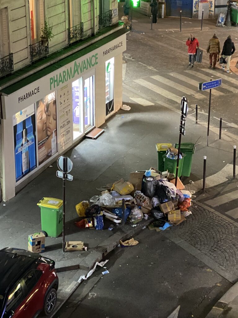 déchets à Paris