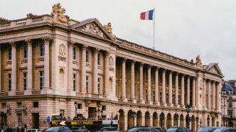 Un bâtiment du Conseil constitutionnel