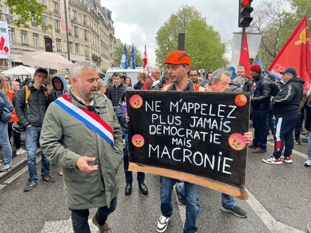 manifestation contre la retraite 