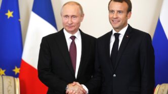 Appel entre Macron et Poutine