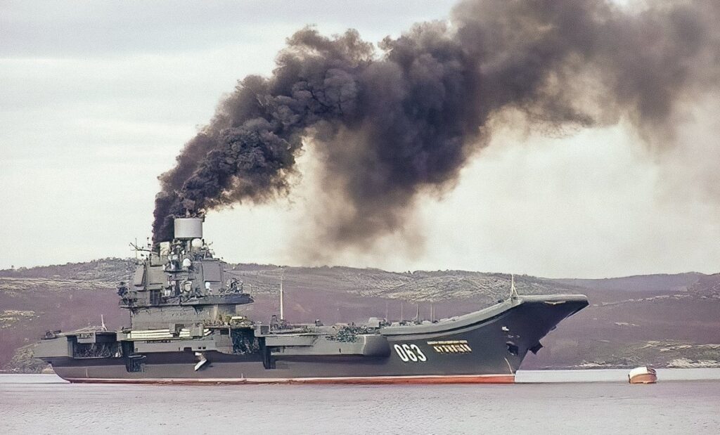Unique porte-avions russe