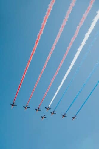 14 juillet, Paris, Violence