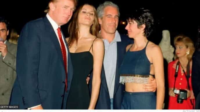 Donald Trump et Jeffrey Epstein