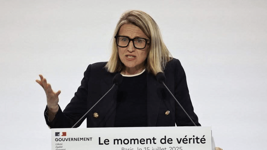 Astrid Panosyan‑Bouvet, ministre du Travail, a évoqué, la piste de la monétisation de la 5ᵉ semaine du CP.