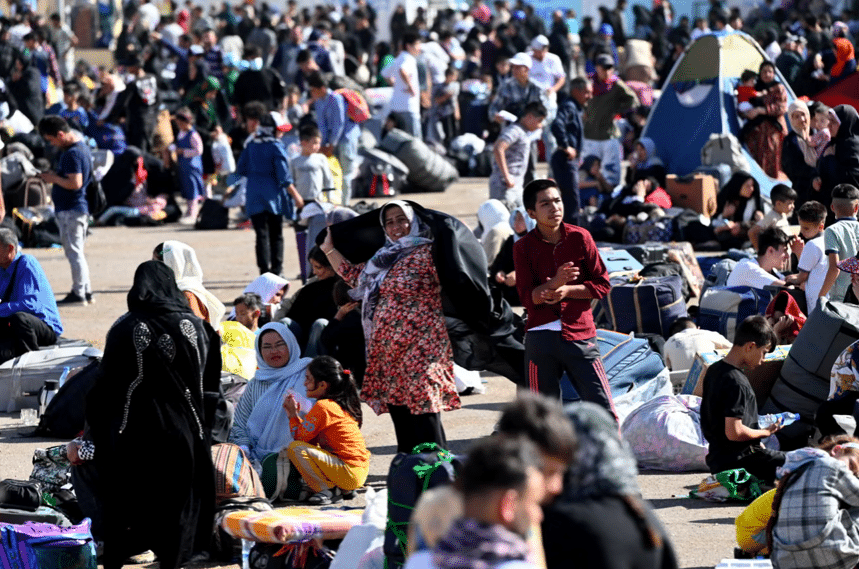 l’expulsion massive d’Afghans par l’Iran