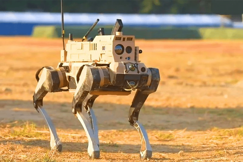  Pour chaque soldat d'un loup robot