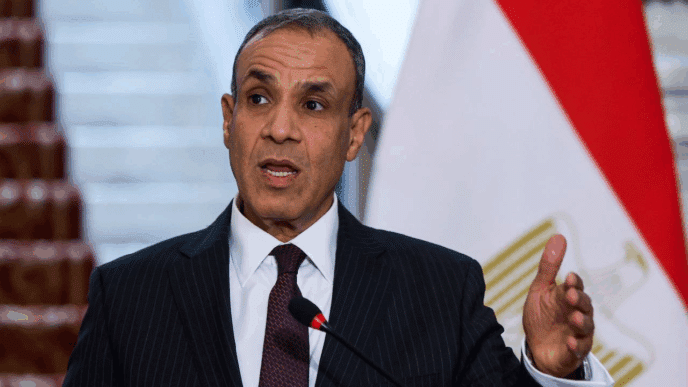 Le ministre égyptien des Affaires étrangères, Badr Abdel Aaty