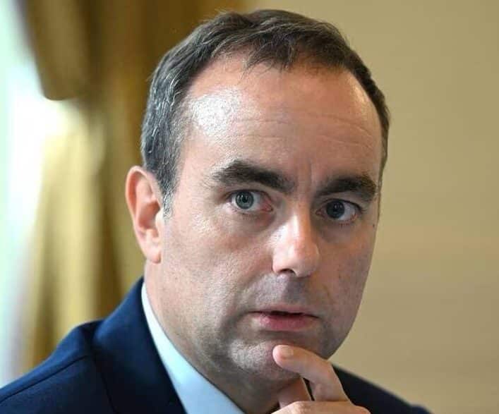 Cérémonie militaire à l'Ecole polytechnique le 14 10 2022, présidée par Sébastien Lecornu, ministre des armées